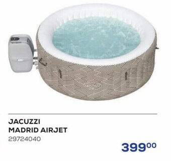 Supra Bazar Jacuzzi Madrid Airjet aanbieding