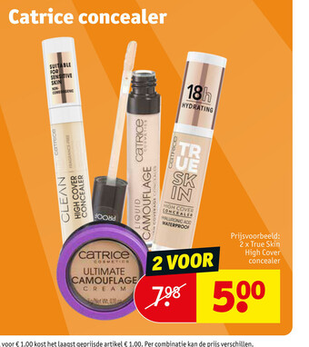 Kruidvat Catrice concealer aanbieding