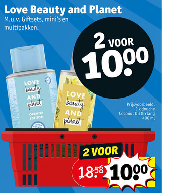 Kruidvat Love beauty and planet aanbieding