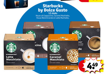 Kruidvat Starbucks by dolce gusto aanbieding