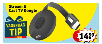 Stream & cast TV dongle