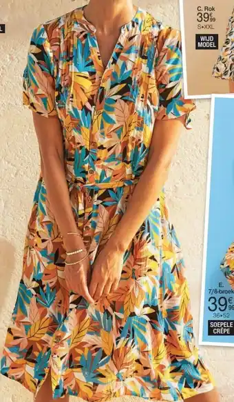 Damart Jurk in Crêpe aanbieding