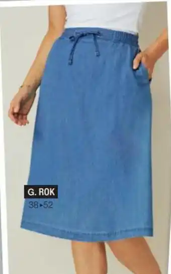 Damart Rok Blauw 40780 aanbieding