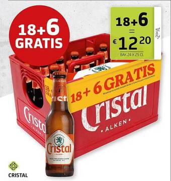 BelBev Cristal aanbieding