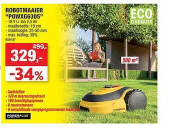 Hubo Robotmaaier aanbieding