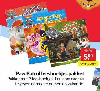 Boekenvoordeel Paw Patrol Leesboekjes Pakket aanbieding