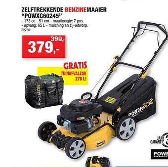 Hubo Zelftrekkende Benzinemaaier aanbieding