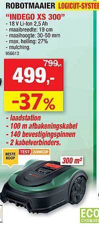 Hubo Robotmaaier aanbieding