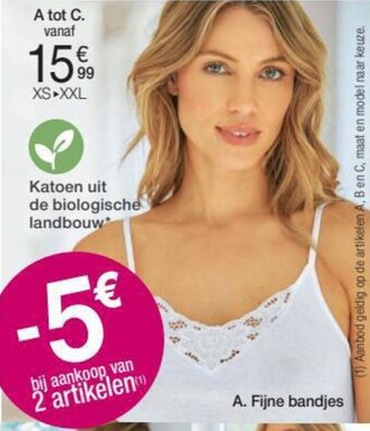 Damart Fijne Bandjes aanbieding