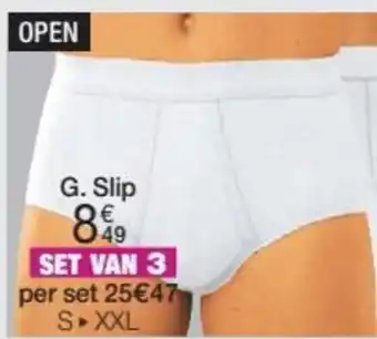 Damart Slips met Opening, Zuiver Kamkatoen aanbieding