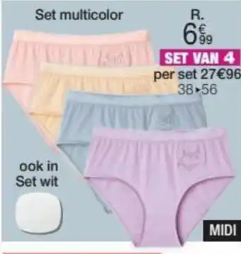 Damart Midi-Slips Zuiver Katoen aanbieding