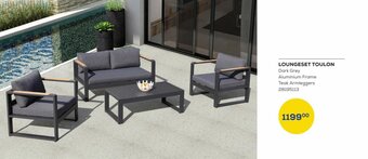 Supra Bazar Loungeset Toulon aanbieding