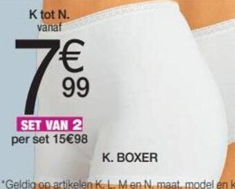 Damart Slips of Boxers, Stretchkatoen Hoge Taille aanbieding