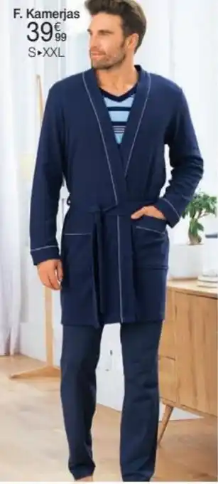 Damart Kamerjas Honingraattricot aanbieding