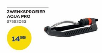 Supra Bazar Zwenksproeier Aqua Pro aanbieding