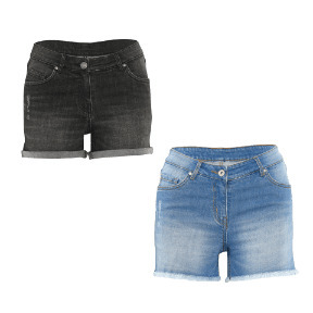 ALDI Jeansshort voor dames aanbieding