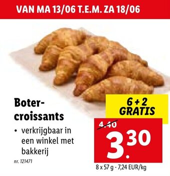Boter croissants