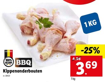 Lidl Kippenonderbouten aanbieding