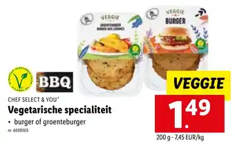 Lidl Chef Select & You Vegetarische specialiteit aanbieding