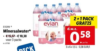 Evian Mineraalwater