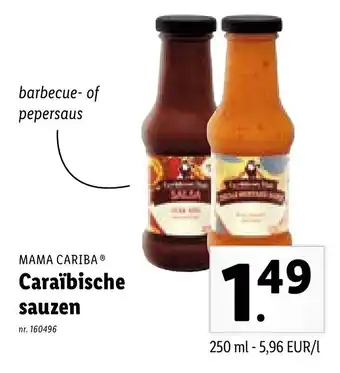 Mama Cariba Caraibische sauzen