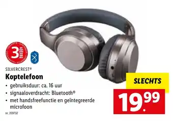 Lidl Silvercrest Koptelefoon aanbieding