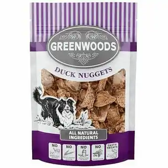 100g Nuggets Eend Greenwoods Hondensnack