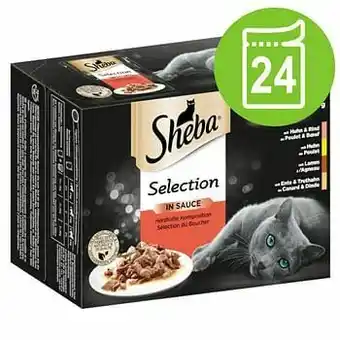 12 x 85 g Multipack Sheba Selection Portiezakjes - Delicatesse in Gelei - Gevogelte