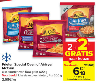 Carrefour Frieten Special Oven of Airfryer McCain aanbieding
