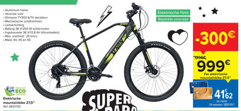 Elektrische mountainbike 27,5"