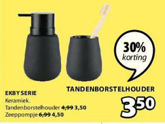 Jysk Ekby Serie aanbieding