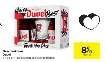 Carrefour Duvel Geschenkdoos aanbieding