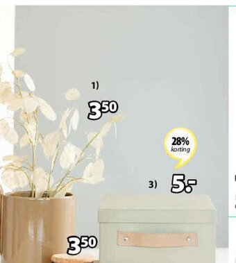 Jysk Gregert Kunstbloem H70 cm aanbieding