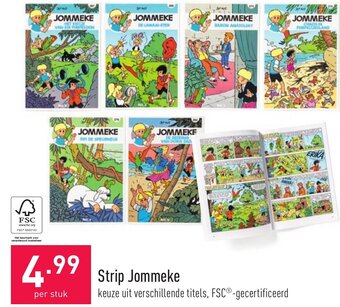 ALDI Strip jommeke aanbieding