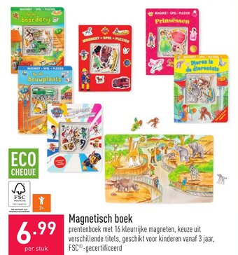 ALDI Magnetisch boek aanbieding