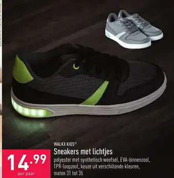 Walkx kids sneakers met lichtjes
