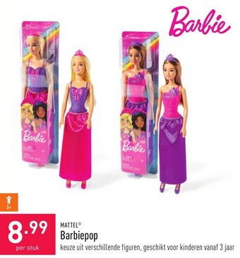 ALDI Mattel barbiepop aanbieding