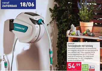 ALDI Gardenline tuinslanghouder met tuinslang aanbieding