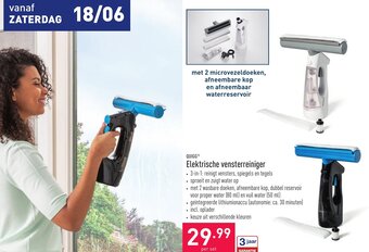 ALDI Elektrische vensterreiniger aanbieding