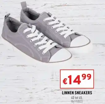Trafic Linnen Sneakers aanbieding