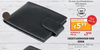 Trafic Creditcardhouder Voor Heren aanbieding