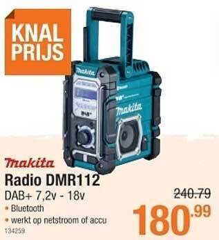 Cevo Makita Radio Dmr112 aanbieding