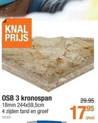 Cevo Osb 3 Kronospan aanbieding