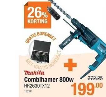 Makita Combihamer 800w