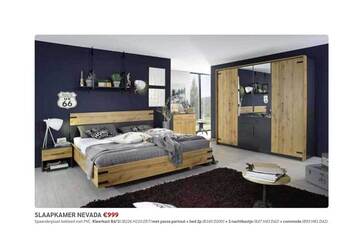 Crack Slaapkamer Nevada aanbieding