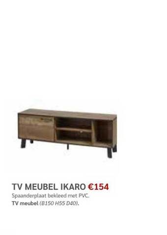 Crack Tv Meubel Ikaro aanbieding