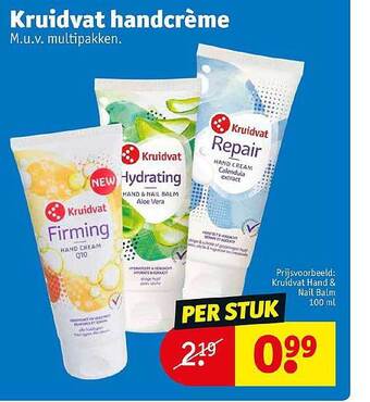Kruidvat Kruidvat Handcrème aanbieding