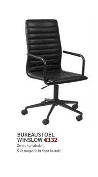 Crack Bureaustoel Winslow aanbieding