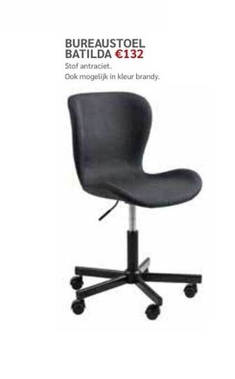 Crack Bureaustoel Batilda aanbieding