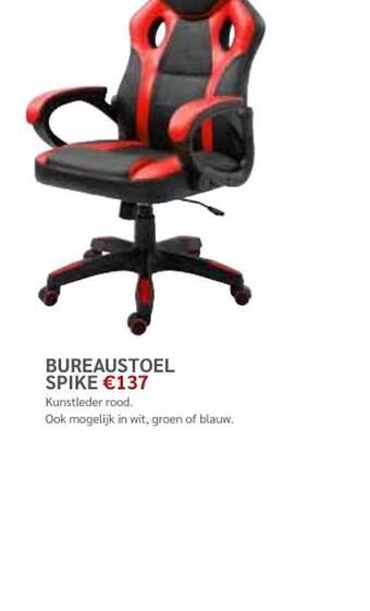 Crack Bureaustoel Spike aanbieding